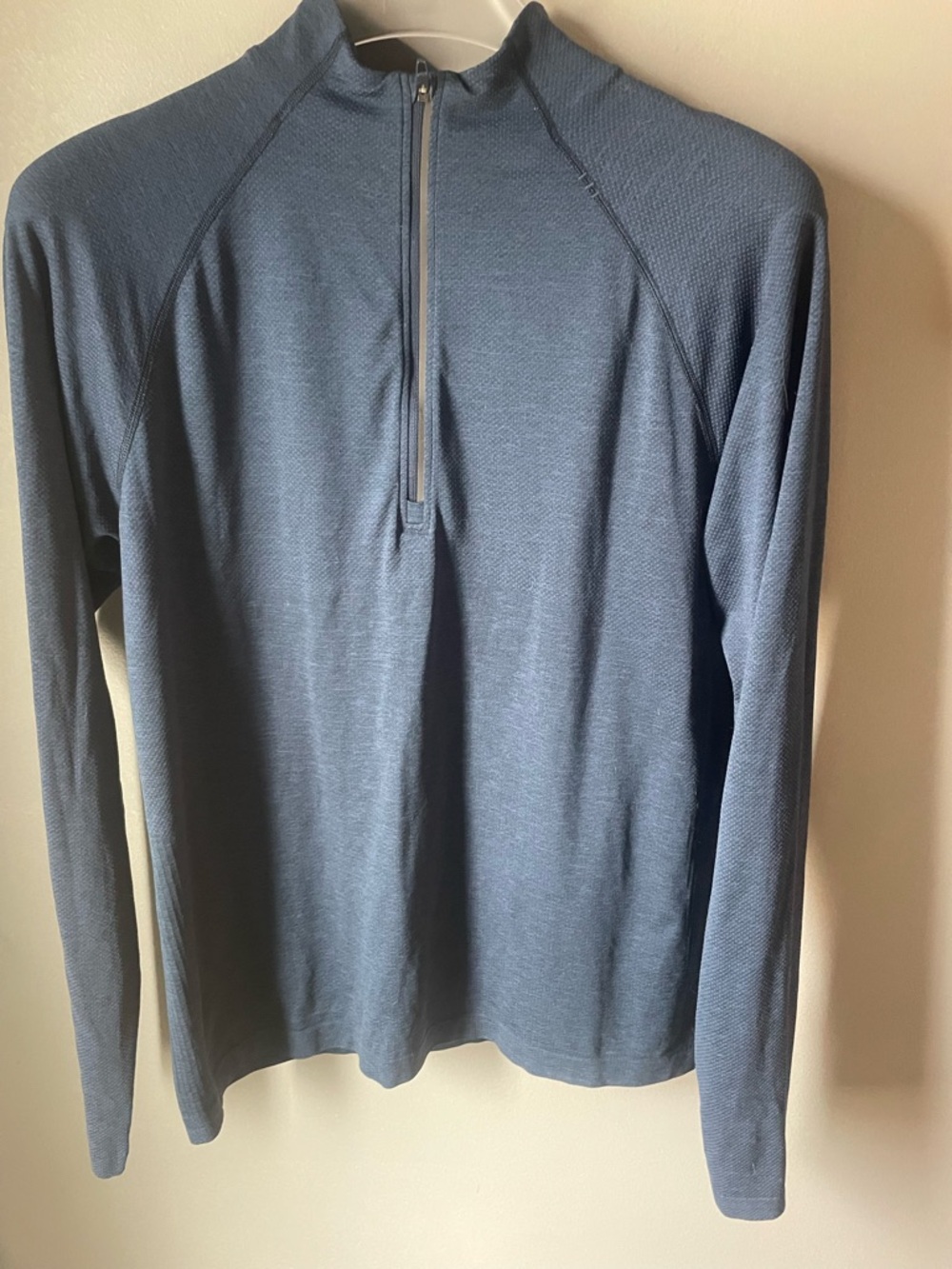 lululemon athletica Men's Slate Blue Half-Zip Pullover